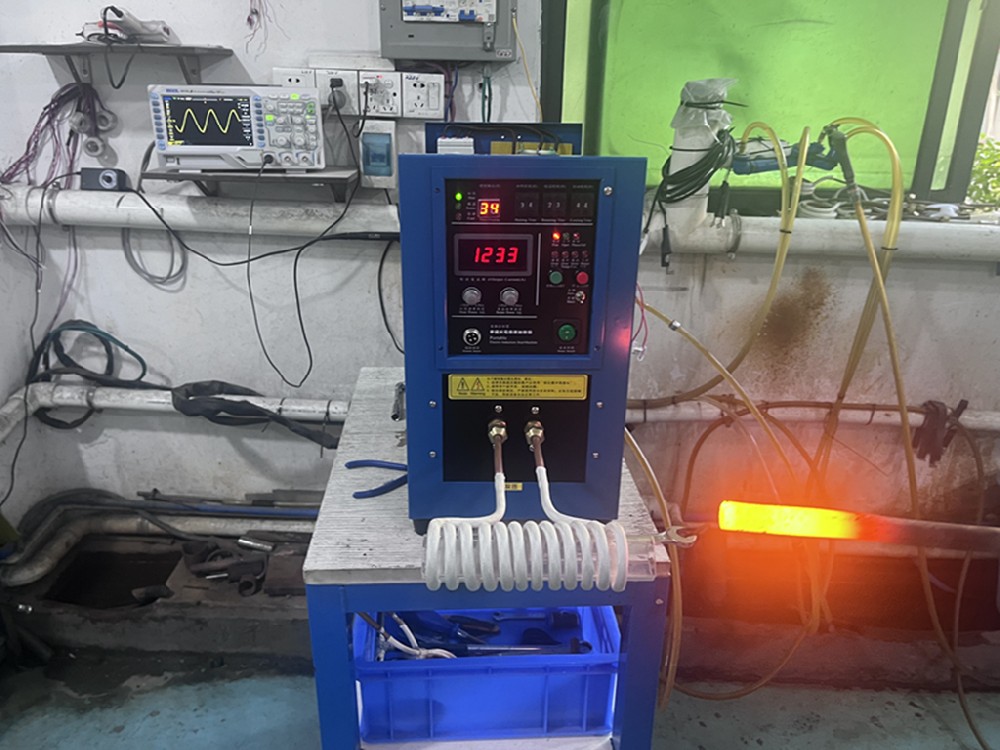 WXH-25 25KW Induction Machine For Diameter 12mm Rod Heating